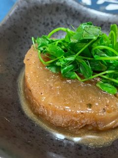 簡単常備菜♪大根とほたる烏賊の沖付け煮物-レシピのメイン写真