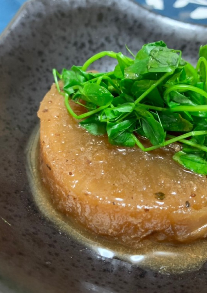 簡単常備菜♪大根とほたる烏賊の沖付け煮物-レシピのメイン写真