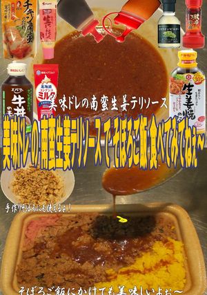 美味ドレの南蛮生姜テリソースでそぼろご飯-レシピのメイン写真