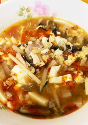 トマト入り☆酸辣湯（サンラータン）-レシピのメイン写真