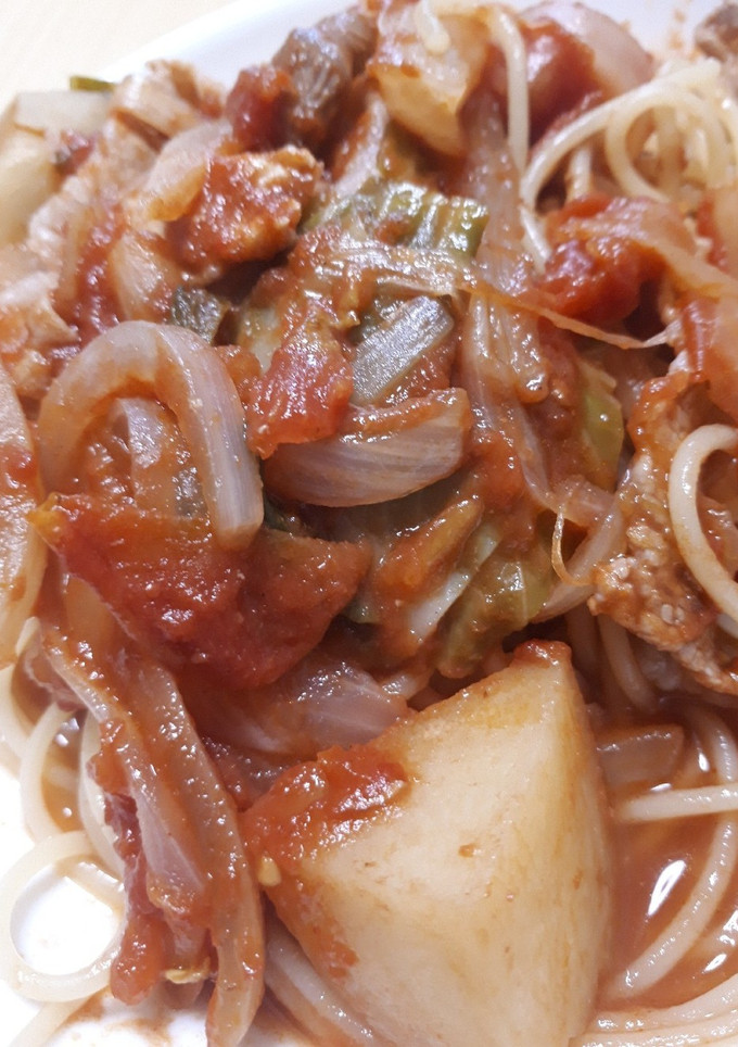 水煮缶まるごと使用☆鶏肉と野菜のトマト煮-レシピのメイン写真
