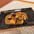 さばの味噌煮缶とナスで麻婆ナス風