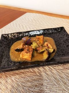 さばの味噌煮缶とナスで麻婆ナス風-レシピのメイン写真