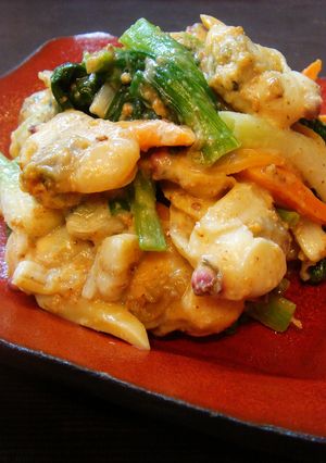 あおやぎとわけぎのぬた-レシピのメイン写真