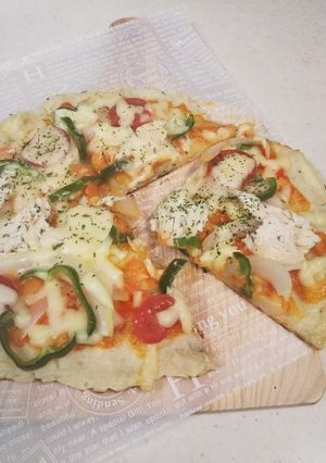 じゃがいも生地のピザ-レシピのメイン写真