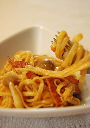 うどんdeナポリタン-レシピのメイン写真