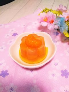 ミカン寒天ゼリー-レシピのメイン写真
