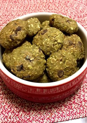 オートミールの抹茶クッキー-レシピのメイン写真