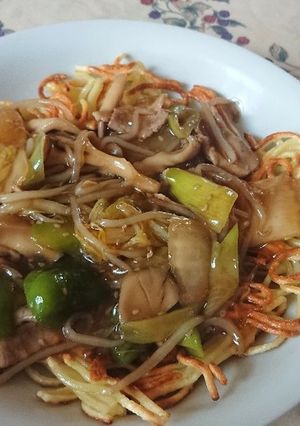 胃袋をゲットするあんかけ焼きそば-レシピのメイン写真