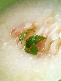 ちょっと豪華に♪鯛の中華おかゆ-レシピのメイン写真