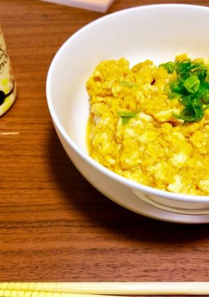 豆腐で、親子丼もどき-レシピのメイン写真