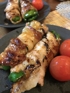 お弁当の作り置きに!肉巻きピーマン-レシピのメイン写真