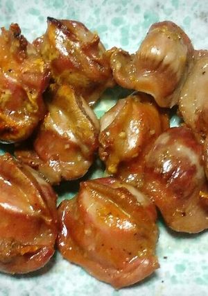 砂肝のニンニク醤油焼き-レシピのメイン写真