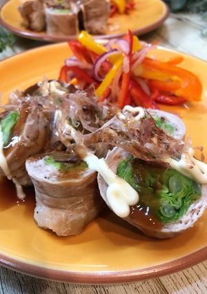 くるくるキャベツの豚肉巻き-レシピのメイン写真