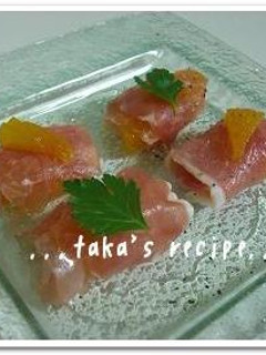生ハムメロンならぬ生ハムデコポン♪-レシピのメイン写真