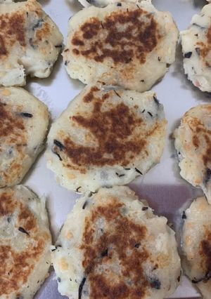 離乳食後期☆納豆おやき（油不使用）-レシピのメイン写真