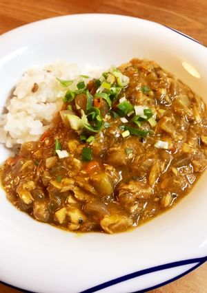 ＊サバ缶＊でヘルシーキーマカレー-レシピのメイン写真