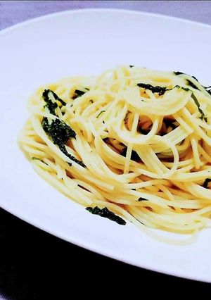 リケンのうま塩で大葉風味のオイルパスタ♡-レシピのメイン写真