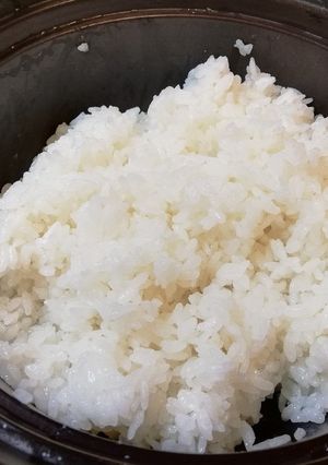 磁性鍋☆白米炊飯-レシピのメイン写真