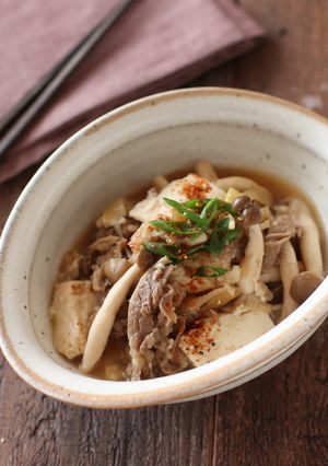 牛豆腐皿-レシピのメイン写真