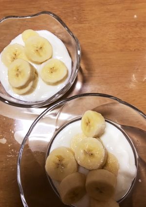 バナナヨーグルト☆-レシピのメイン写真