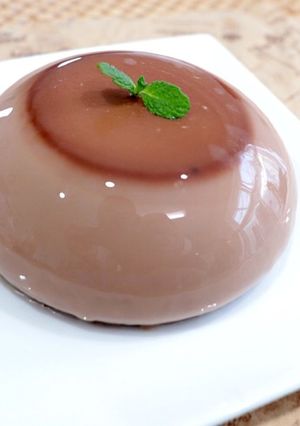 チョコレートババロア-レシピのメイン写真