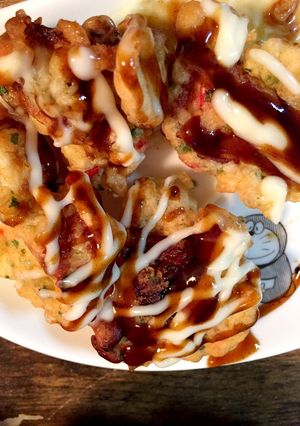 お好み焼き風 ちくわの天ぷら-レシピのメイン写真