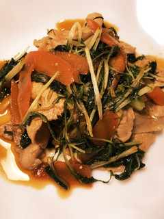 豚肉と水菜のポン酢炒め-レシピのメイン写真