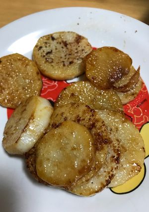 ホクホク、簡単！長いもバターしょうゆ-レシピのメイン写真