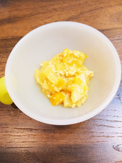 離乳食後期 かぼちゃのクリーム煮-レシピのメイン写真
