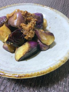 簡単!ごはんがすすむナスの生姜焼き-レシピのメイン写真