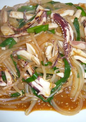 イカの辛味炒め-レシピのメイン写真