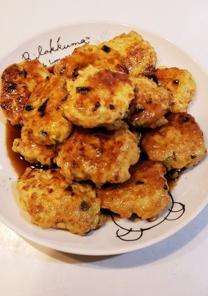とり胸肉で作る！甘タレのつくねバーグ。-レシピのメイン写真