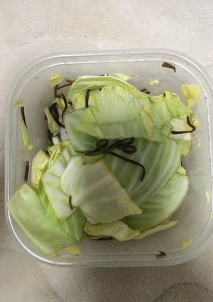 キャベツの塩昆布和え-レシピのメイン写真