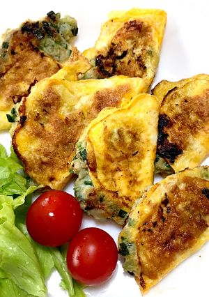 餃子のタネでリメイク♡超カンタン卵餃子-レシピのメイン写真