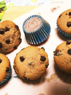チョコチップマフィン-レシピのメイン写真