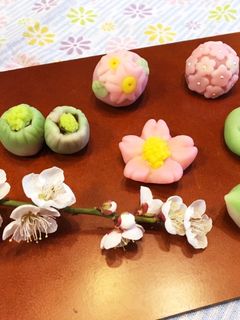 春の練り切り-レシピのメイン写真