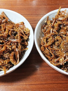 一度に二品!つくしの佃煮と甘辛煮-レシピのメイン写真