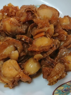 ベビーホタテの甘辛ネギ醤油煮-レシピのメイン写真