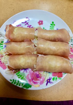 簡単生ハムキャベツの一口サラダ-レシピのメイン写真