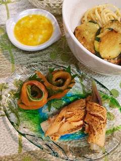 サーモン大葉巻きとみょうが炙り巻き-レシピのメイン写真
