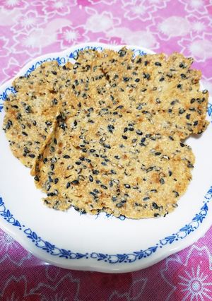 おからパウダーでパリパリ薄焼きクッキー-レシピのメイン写真