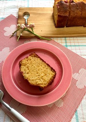 HMで作るさくらパウンドケーキ-レシピのメイン写真