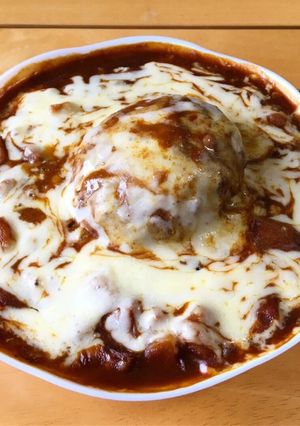 ハンバーグカレードリア-レシピのメイン写真