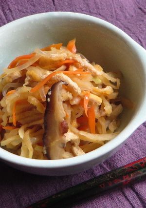 まじめに美味しい切り干し大根の煮物✨-レシピのメイン写真