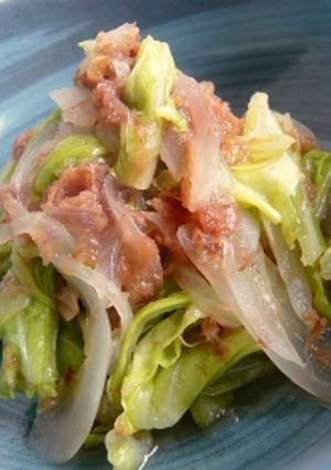 キャベツの梅おかか和え-レシピのメイン写真