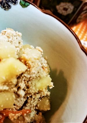 レンチン♪【生タラコとじゃが芋の甘辛煮】-レシピのメイン写真