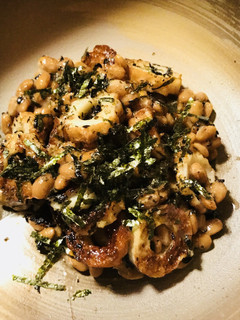 毎日の納豆●納豆とちくわ&ひじきの前菜-レシピのメイン写真