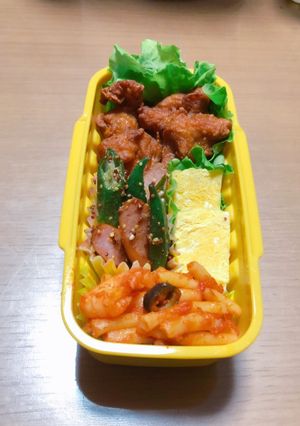 中1男子お弁当190411-レシピのメイン写真