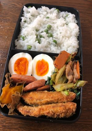 中学生男子弁当☆20190411-レシピのメイン写真